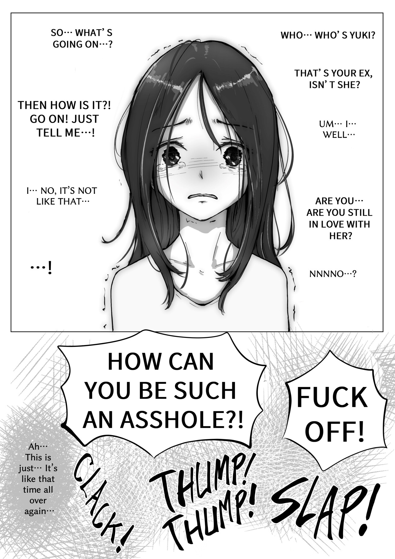 Hentai Manga Comic-The Real Girlfriend 3 -Even if another man is having her…--Read-8